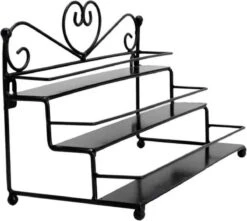 Confibel Nagellak Organizer - Nagellak Flesjes Houder - Essentiële Oliën Organizer - Rek Voor Flesjes - Wanddecoratie - Zwart -Bekend Cosmetica Winkel 1200x1073 4