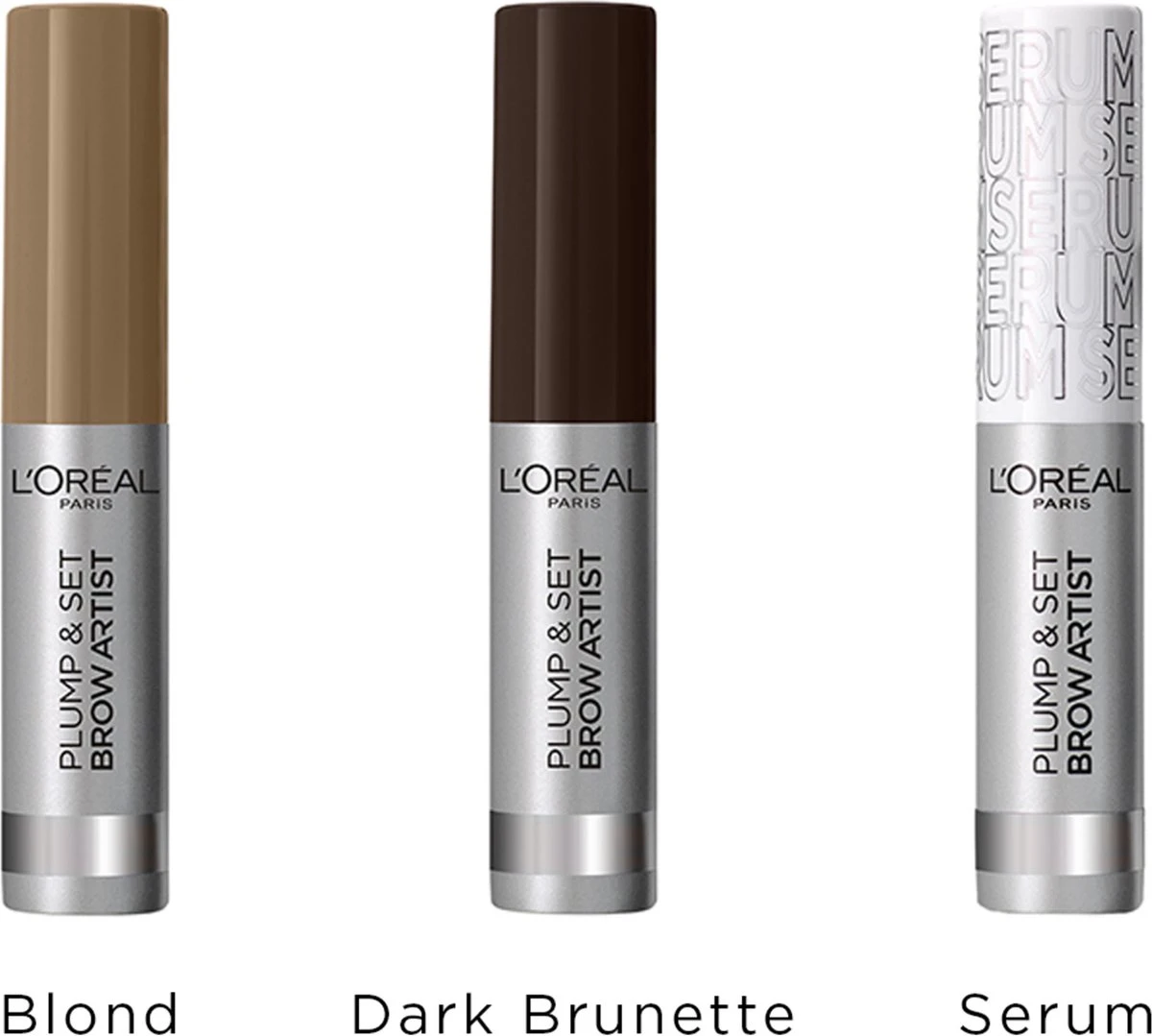 L’Oréal Paris Brow Artist Plumper Wenkbrauwmascara - 04 Dark Brunett 6 L’Oréal Paris Brow Artist Plumper Wenkbrauwmascara - 04 Dark Brunett - Afbeelding 4