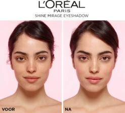 L’Oréal Paris Gold Mirage Oogschaduw - 02 Pink Quartz - Roze - Limited Edition - Shine Mirage Eye Schadow -Bekend Cosmetica Winkel 1200x1083