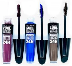 D'Donna - Curl Mascara - Bruin - Waterproof - 1 Flesje Met 8 Gram Inhoud -Bekend Cosmetica Winkel 1200x1096