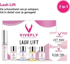 Vivefly Healthcare Wimperlifting Set - Complete Kit Voor Wimper- En Wenkbrauw Lifting - Extra Sterke Lijm - 25-delig - Wimperlift - Lash Lift Kit - Wimperserum - Wimpers Krullen - Brow Lamination - Geschikt Voor Professioneel Gebruik -Bekend Cosmetica Winkel 1200x1098