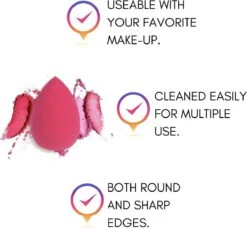 Premium Beauty Blender - Make Up Spons - Latexvrij - Voor Foundation, Blush & Primer - Speciaal Aero-Memory Foam - FAIR STUDIOS - Make Up Sponge - Beautyblender -Bekend Cosmetica Winkel 1200x1106 2