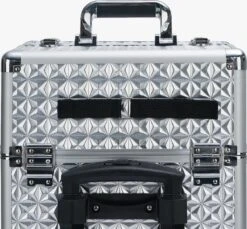 Beauty Koffer Zilver | Beautycase / Beautykoffer / Trolley Van Aluminium - 8 Wielen - Kapper Koffer - Tattoo Koffer - Nagel Koffer - Make-up Koffer -Bekend Cosmetica Winkel 1200x1114 9