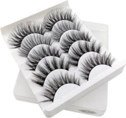 5 Paar Nepwimpers - Sparkolia - Keuze Uit Verschillende Modellen - Hoge Kwaliteit