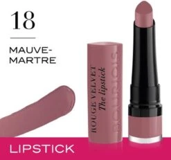 Bourjois Rouge Velvet The Lipstick Lippenstift - 18 Mauve-Martre -Bekend Cosmetica Winkel 1200x1122