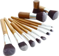 Evvie Make-up Kwasten Set, 11-delig – Bamboe – Basic Collection -Bekend Cosmetica Winkel 1200x1131 6