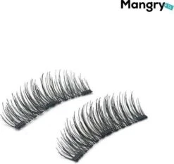 Merkloos 3D Magnetische Nepwimpers Zonder Lijm | 4 Paar | Zwart | Magnetische Wimpers | Magnetic Fake Eyelashes | Wimper Set | Natuurlijke Volle Wimpers - Professional Eye Lash - Mangry -Bekend Cosmetica Winkel 1200x1134