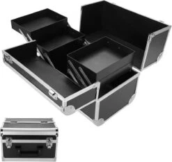 Confibel Make Up Koffer - Uitklapbaar - 5 Opbergbakken - Met Slot -Bekend Cosmetica Winkel 1200x1134 5