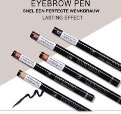 Wenkbrauw Microblade Pen - Tattoo - BRUIN 03 - Watervaste Microblading Wenkbrauwpen - Eyebrow Tattoo Pen - Make Up - 4 Punts Pen -Bekend Cosmetica Winkel 1200x1136 5