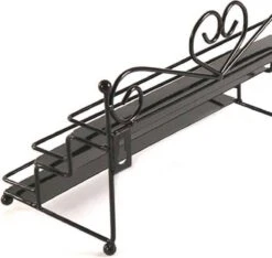 Confibel Nagellak Organizer - Nagellak Flesjes Houder - Essentiële Oliën Organizer - Rek Voor Flesjes - Wanddecoratie - Zwart -Bekend Cosmetica Winkel 1200x1138 5