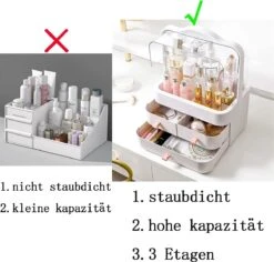 Cosmetics Organizer For Storage / Makeup Organizer - Cosmetic Organizer - Lipstick Holder Organizer 12 Cosmetics Organizer For Storage / Makeup Organizer - Cosmetic Organizer - Lipstick Holder Organizer -Bekend Cosmetica Winkel 1200x1146 5