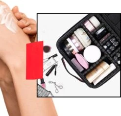 Mmoods Make-up Koffer – Make Up Tas Reizen – Makeup Organizer Verstelbaar -Beautycase Waterdicht – Make-up Tasje Voor Onderweg – Toilettas Voor Cosmetica Zwart 16 Mmoods Make-up Koffer – Make Up Tas Reizen – Makeup Organizer Verstelbaar -Beautycase Waterdicht – Make-up Tasje Voor Onderweg – Toilettas Voor Cosmetica Zwart -Bekend Cosmetica Winkel 1200x1150 10