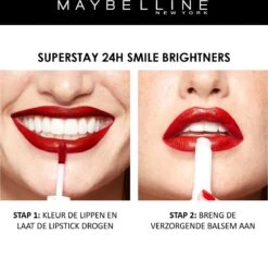Maybelline SuperStay 24H Smile Brighters Lippenstift - 850 Frosted Mauve - Roze - Langhoudend 23 Maybelline SuperStay 24H Smile Brighters Lippenstift - 850 Frosted Mauve - Roze - Langhoudend -Bekend Cosmetica Winkel 1200x1150