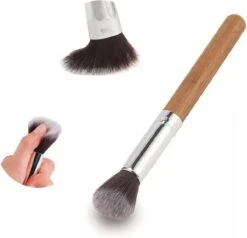 10-delig Bamboe Make-up Geschenkset- Make-up Kwasten - Make Up Brush- Poederkwast -Make Up Penselen Set -Foundation Kwast- Poeder Kwast- Concealer Brush- Lip Brush -Bekend Cosmetica Winkel 1200x1155 15