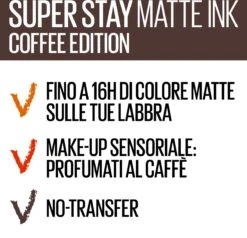 Maybelline SuperStay Matte Ink Lipstick Coffee Collection Limited Edition - 265 Caramel Collector - Nude Lippenstift - 5 Ml -Bekend Cosmetica Winkel 1200x1157 1