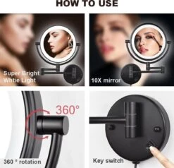 SaniDreams Thora - Make-up Spiegel-rond-zwart-10x Vergroot -Bekend Cosmetica Winkel 1200x1158 31