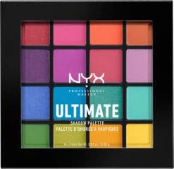 NYX Professional Makeup Ultimate Shadow Palette - Brights USP04 - Oogschaduw Palet -Bekend Cosmetica Winkel 1200x1162 2
