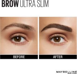 Maybelline Brow Ultra Slim Wenkbrauwpotlood - Medium Brown -Bekend Cosmetica Winkel 1200x1163 6