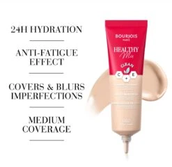 Bourjois Healthy Mix Clean Tinted Beautifier Foundation 002 Light -Bekend Cosmetica Winkel 1200x1164 50