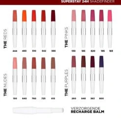 Maybelline SuperStay 24H - 130 Pinking Of You - Roze - Lippenstift -Bekend Cosmetica Winkel 1200x1164 6