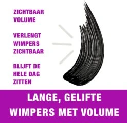 Maybelline The Falsies Lash Lift Mascara - Ultra Black 21 Maybelline The Falsies Lash Lift Mascara - Ultra Black -Bekend Cosmetica Winkel 1200x1166