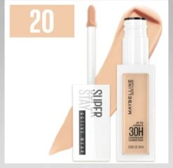 Maybelline SuperStay 30H Active Wear Concealer - 20 Sand 13 Maybelline SuperStay 30H Active Wear Concealer - 20 Sand -Bekend Cosmetica Winkel 1200x1168 6