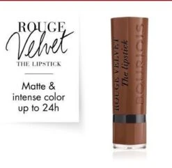 Bourjois Rouge Velvet The Lipstick - 14 Brownette -Bekend Cosmetica Winkel 1200x1170 13