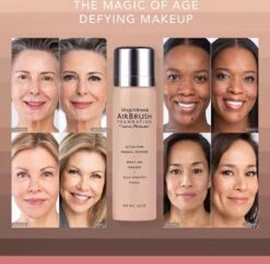 Magic Minerals AirBrush Foundation 3-delige Set By Jerome Alexander – Warm/Beige – Foundation En LiquidSilk Airbrush Primer Kit – Met Gratis Kabuki Kwast - Make-up Met Een Natuurlijke Dekking -Bekend Cosmetica Winkel 1200x1174 8