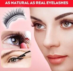 Nep Wimpers | Wimpers Zonder Lijm - Wasbaar- Waterbestendig - Windbestendig - Herbruikbaar - Extra Herbruikbare Plakrand-In Een Flits Mooi ||| 8 Nep Wimpers | Wimpers Zonder Lijm - Wasbaar- Waterbestendig - Windbestendig - Herbruikbaar - Extra Herbruikbare Plakrand-In Een Flits Mooi ||| -Bekend Cosmetica Winkel 1200x1178 1