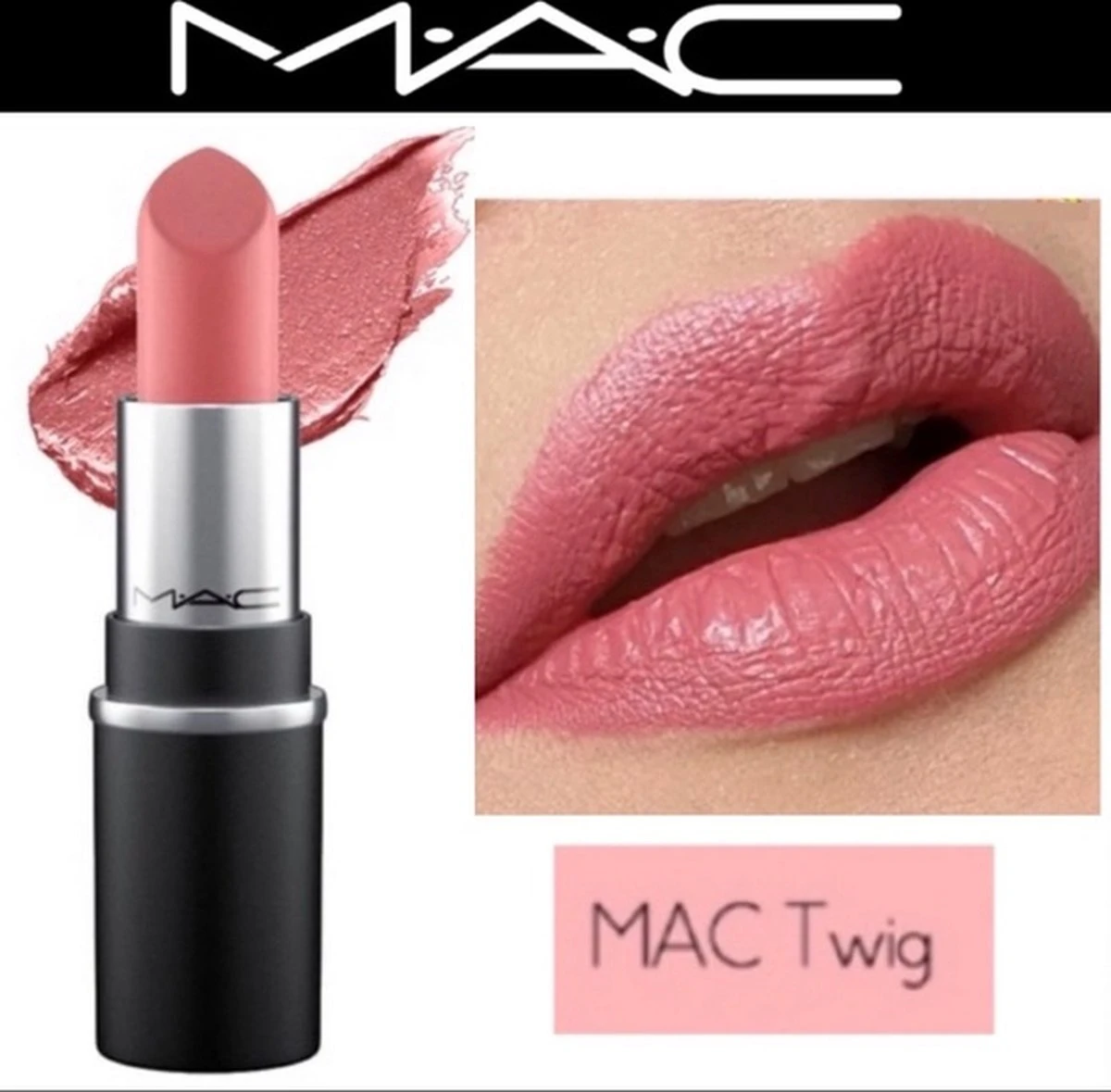 MAC Cosmetics Satin Lippenstift - Twig - Lippenstift 15 MAC Cosmetics Satin Lippenstift - Twig - Lippenstift - Afbeelding 13