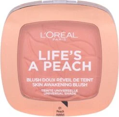 L’Oréal Paris Make-Up Designer Wake Up & Glow Blush - 01 Life's A Peach - Blush 17 L’Oréal Paris Make-Up Designer Wake Up & Glow Blush - 01 Life's A Peach - Blush -Bekend Cosmetica Winkel 1200x1180 11