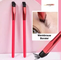 Kopari Wenkbrauwborstel - Wenkbrauw Borstel - Make-up - Vierkant - Borstel - TikTok - Wenkbrauw - Trend - Schuin -Bekend Cosmetica Winkel 1200x1180 17
