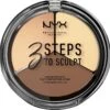 NYX Professional Makeup 3 Steps To Sculpt Face Sculpting Palette - Light 3STS02 - Highlighter En Contouring Make-up - 15 Gr 1 NYX Professional Makeup 3 Steps To Sculpt Face Sculpting Palette - Light 3STS02 - Highlighter En Contouring Make-up - 15 Gr -Bekend Cosmetica Winkel 1200x1181 9