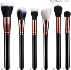 Evvie Professionele 29-delige Make-up Kwasten Set Deluxe Visagie Kwastenset -Bekend Cosmetica Winkel 1200x1185 17