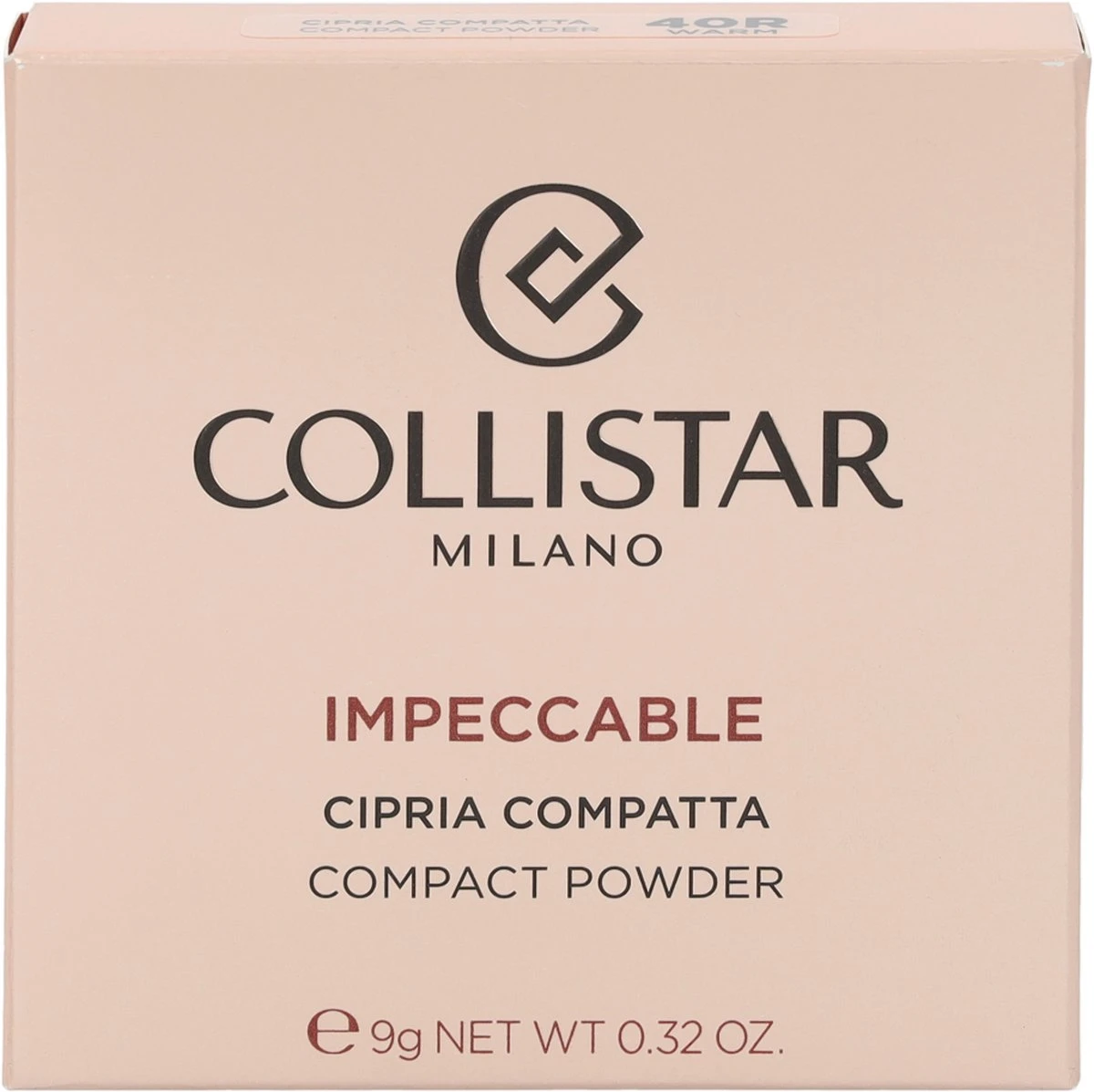 Collistar Impeccable Compact Powder 40R Warm Rose 5 Collistar Impeccable Compact Powder 40R Warm Rose - Afbeelding 3