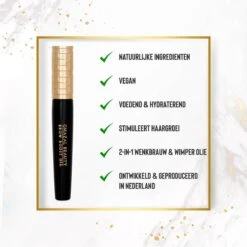 Ghazal Beauty Wenkbrauw- En Wimperserum - Brow En Lash Serum - Natuurlijke Oliën - Hydraterend -Bekend Cosmetica Winkel 1200x1198 28