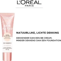 L’Oréal Paris WULT Skin Paradise BB Cream Tinted Cream Foundation - 02 Medium 18 L’Oréal Paris WULT Skin Paradise BB Cream Tinted Cream Foundation - 02 Medium -Bekend Cosmetica Winkel 1200x1199 9