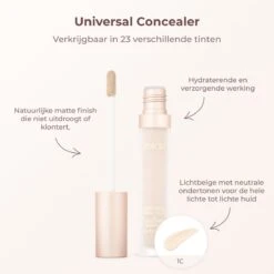 Meroda Universal Concealer - 1C | Lichtbeige Met Neutrale Ondertonen Voor De Hele Lichte Tot Lichte Huid - 30ml -Bekend Cosmetica Winkel 1200x1200 1001