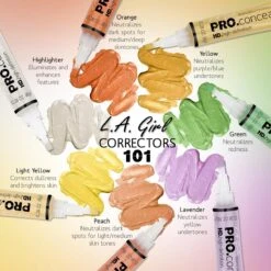 L.A. Girl - HD Pro Concealer - GC990 - Orange - Corrector - Oranje - Medium Tot Donkere Huid - Cruelty Free - 8 G -Bekend Cosmetica Winkel 1200x1200 1034