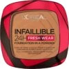 L’Oréal Paris Infallible 24H Fresh Wear Foundation In A Powder - 330 Hazelnut -Bekend Cosmetica Winkel 1200x1200 1092