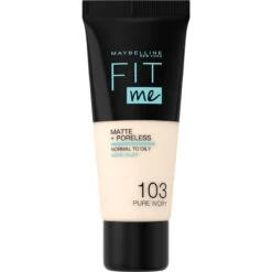 Maybelline Fit Me Matte & Poreless Foundation - 103 Pure Ivo - 30 Ml -Bekend Cosmetica Winkel 1200x1200 1117