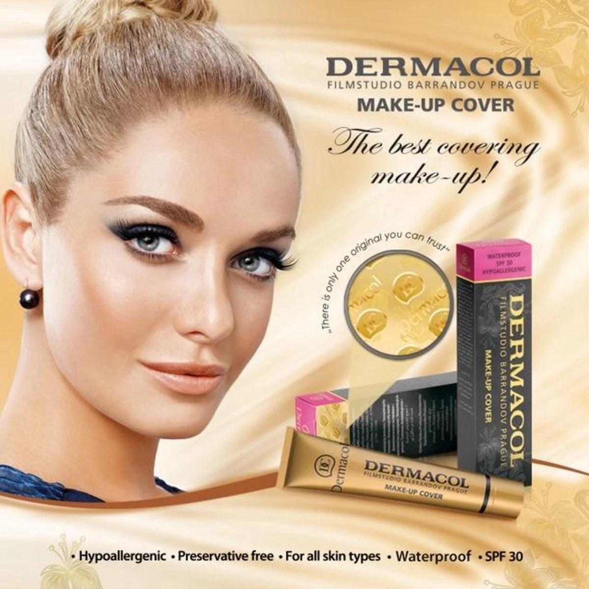 Dermacol Camouflage Make-up Cover Legendary High Covering Make-up - 30 Gram - Vrouw - Waterproof - Tint 223 6 Dermacol Camouflage Make-up Cover Legendary High Covering Make-up - 30 Gram - Vrouw - Waterproof - Tint 223 - Afbeelding 4