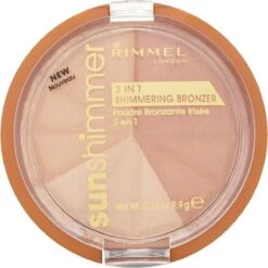 Rimmel London Rimmel - SunShimmer 3 In 1 Shimmering Bronzer Lustrous Powder 9.9 G 1 Gold Princess - -Bekend Cosmetica Winkel 1200x1200 1274
