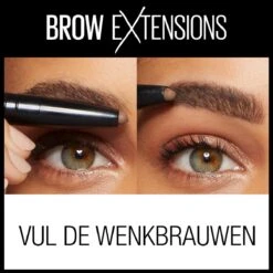 Maybelline Brow Extensions - 04 Medium Brown - Bruin Wenkbrauwpotlood - 10,5 Gr. -Bekend Cosmetica Winkel 1200x1200 1579