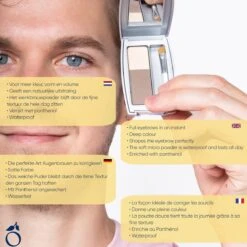 Herome Eye Care Wenkbrauw Poeder Taupe - Compact Brow Powder - Waterproof Verrijkt Met Panthenol - Volumineuze Wenkbrauwen -Bekend Cosmetica Winkel 1200x1200 1666