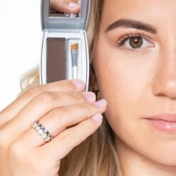 Herome Eye Care Wenkbrauw Poeder Zwart - Compact Brow Powder Nearly Black - Waterproof Verrijkt Met Panthenol - Volumineuze Wenkbrauwen In Een Handomdraai -Bekend Cosmetica Winkel 1200x1200 1675