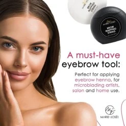 Marie-José & Co Brow Mapping String Set - Zwart & Witte Draad + 10 Vingerbeschermers - Perfect Wenkbrauwen Aftekenen Met Voorgekleurde Draad - Alternatief Voor Wenkbrauwsjablonen -Bekend Cosmetica Winkel 1200x1200 1707