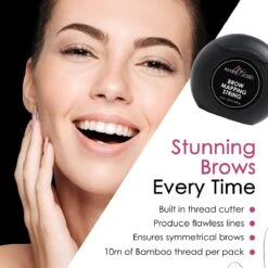 Marie-José & Co - Brow Mapping String - Voor Henna Brows & Microblading - Kleur Draad: Wit - 1 X 10M - Voldoende Voor 50 Toepassingen 11 Marie-José & Co - Brow Mapping String - Voor Henna Brows & Microblading - Kleur Draad: Wit - 1 X 10M - Voldoende Voor 50 Toepassingen -Bekend Cosmetica Winkel 1200x1200 1718