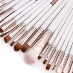 Evvie 24-delige Make-up Kwastenset - Wit/Rosé Goud - In Etui Marble -Bekend Cosmetica Winkel 1200x1200 1751