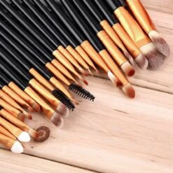 Evvie 20-delige Make-up Kwasten Set - Goud Zwart -Bekend Cosmetica Winkel 1200x1200 1770